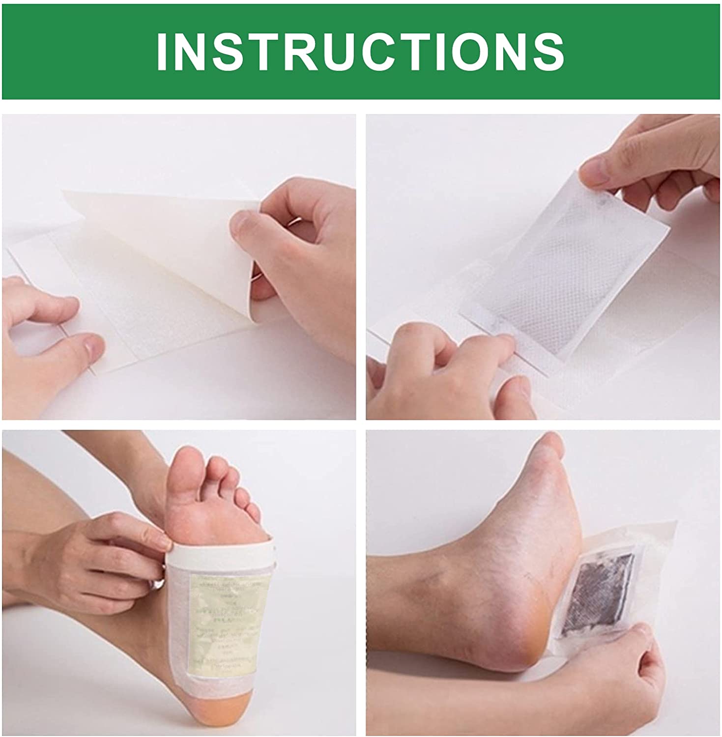 Herbal Detox Foot Patches - LightsBetter