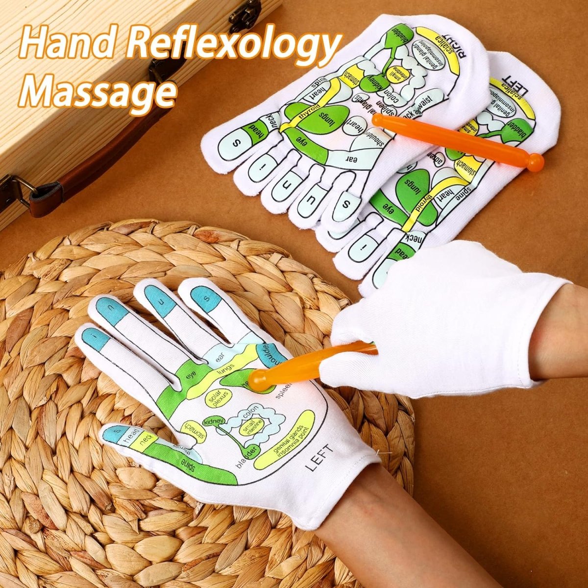 Reflexology Socks - LightsBetter